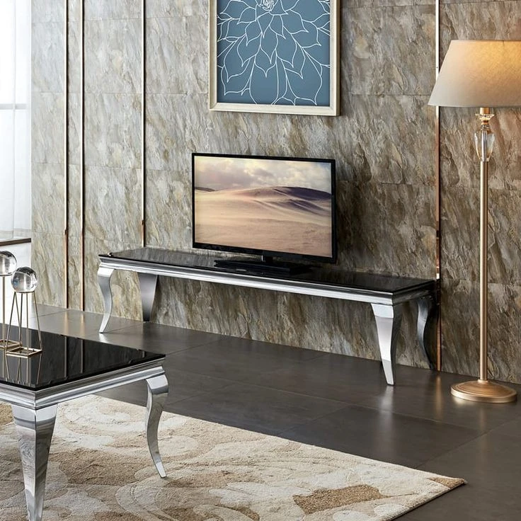 میز تلویزیون مدل سم آهویی  مناسب برای تلویزیون تا 65 اینچ