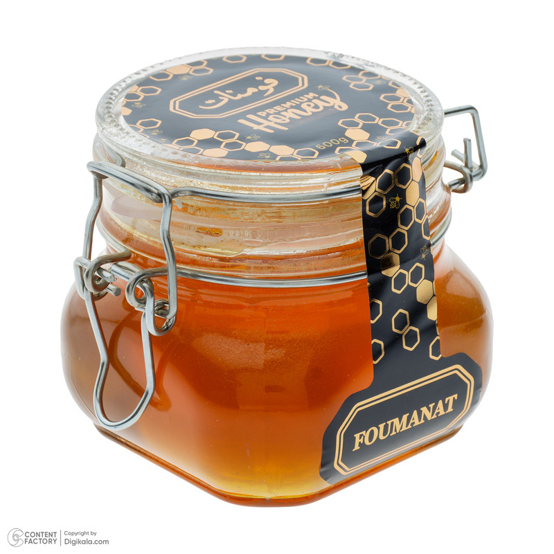 عسل طبیعی بدون موم فومنات - 600 گرم