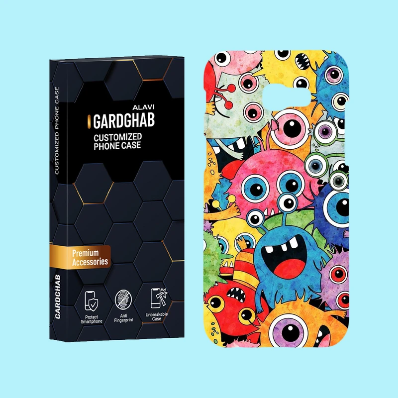 کاور گارد قاب علوی مدل کارتونی و انیمه مناسب برای گوشی موبایل سامسونگ Galaxy A5 2017 / A520