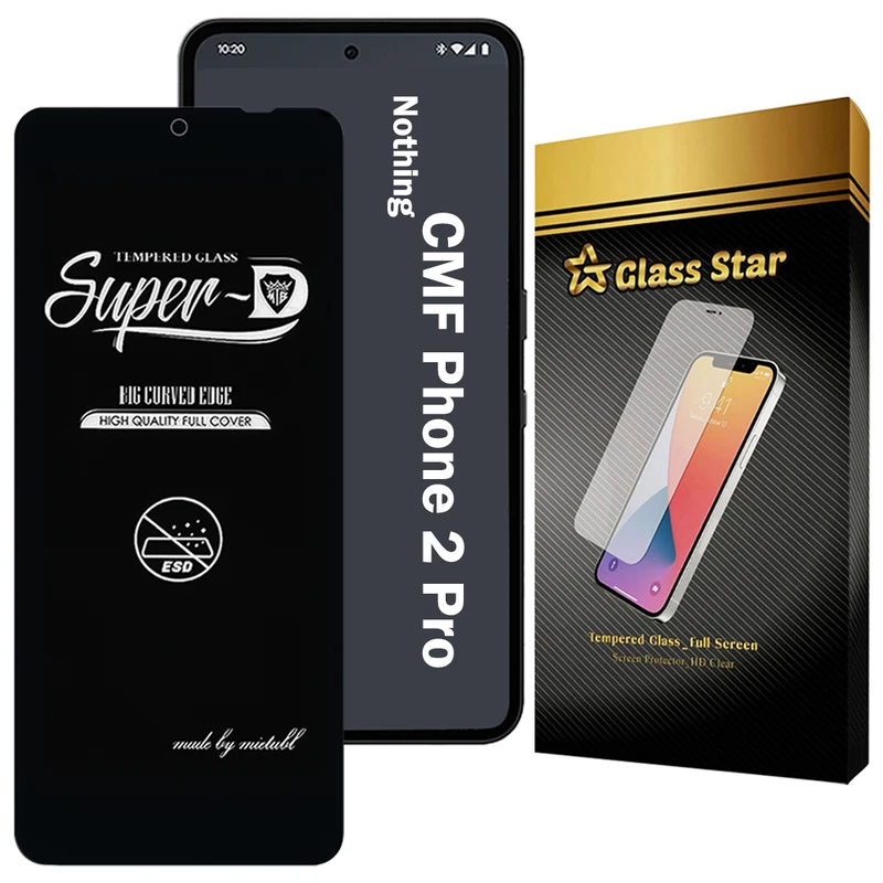 محافظ صفحه نمایش گلس استار مدل SUPERDNS مناسب برای گوشی موبایل ناتینگ CMF Phone 2 Pro