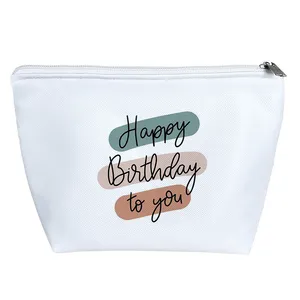 کیف لوازم آرایش دخترانه خندالو مدل تولدت مبارک Happy Birth Day کد 2799