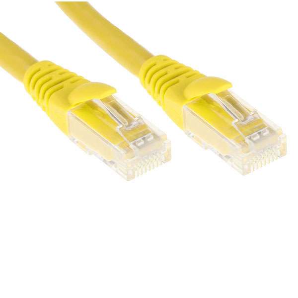 کابل شبکه Cat6 گیگافلکس مدل GI-UTP-2M-YL