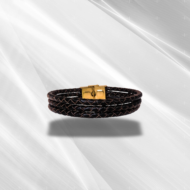 دستبند چرم وارک مدل دایان کد rb324 دستبند چرم وارک مدل دایان کد rb324