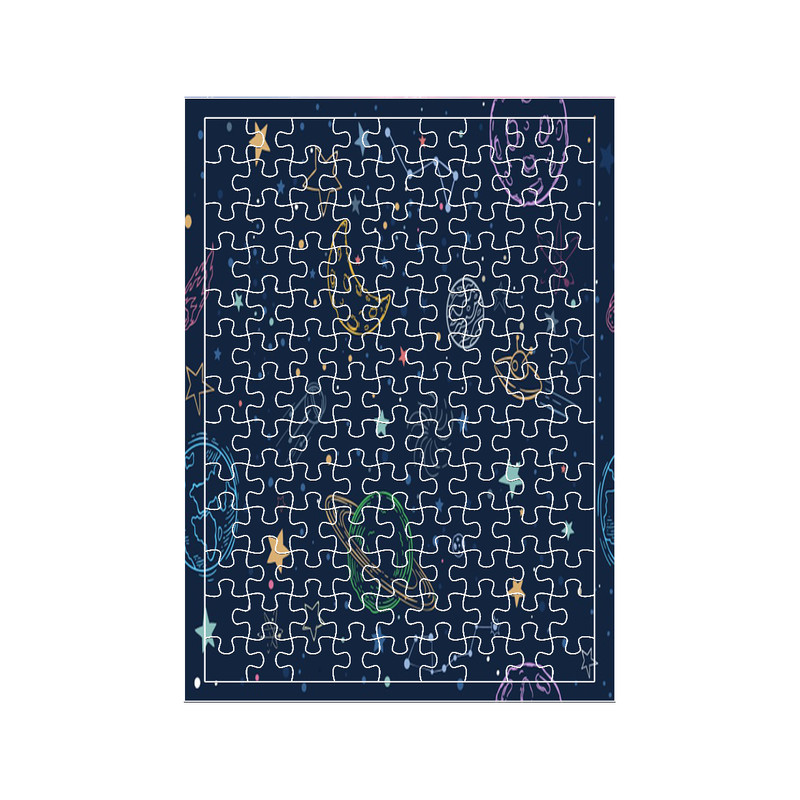 پازل 117 تکه مدل فضا کد 1754