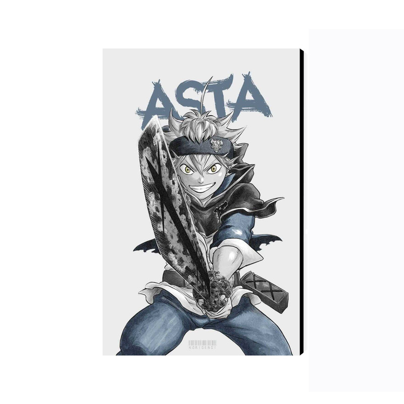 تابلو شاسی عرش مدل انیمه بلک کلاور Black Clover کد As2179