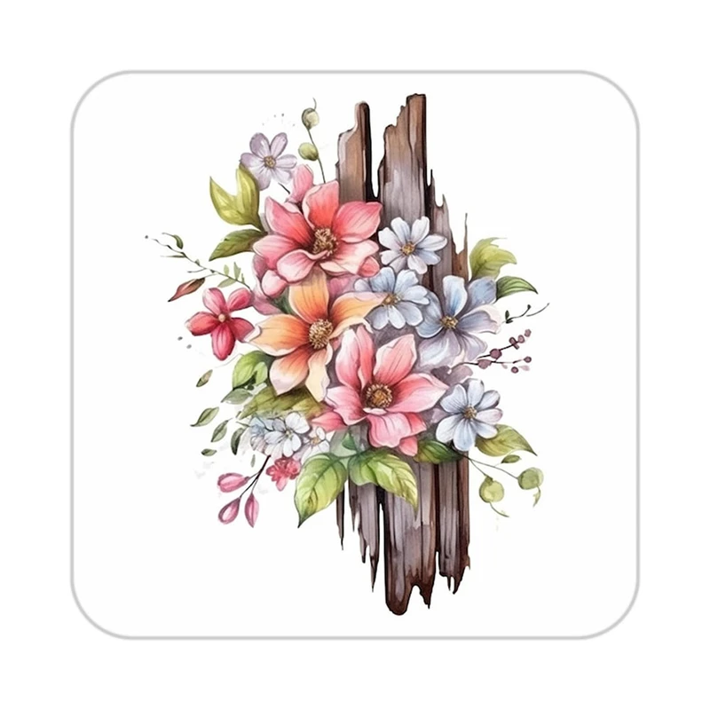 زیر لیوانی کاکتی طرح گل مدل mp19585