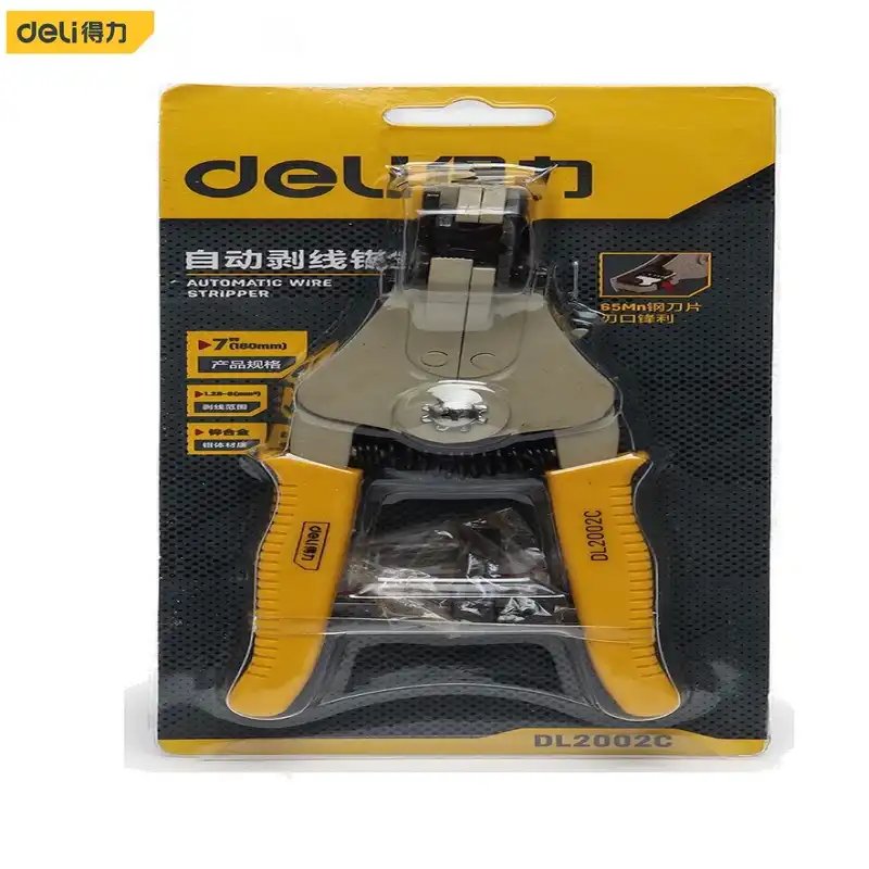 انبر سیم لخت کن اتوماتیک دلی مدل DL2002C سایز 7 اینچ