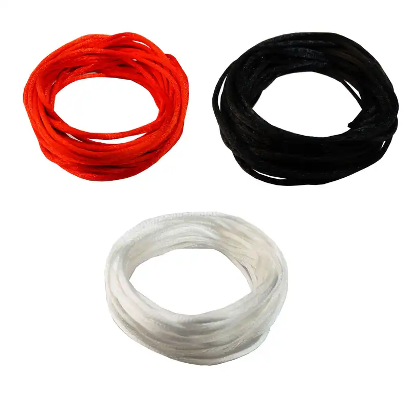 بند دستبند مدل ساتن کد 4  مجموعه 3 عددی