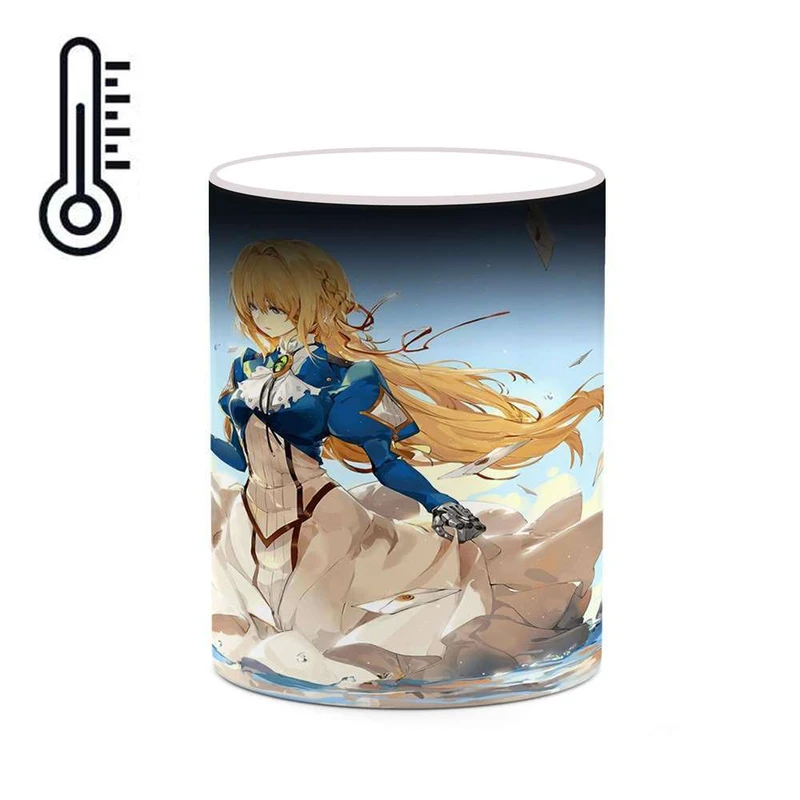 ماگ حرارتی کاکتی مدل انیمه کد mgh21371