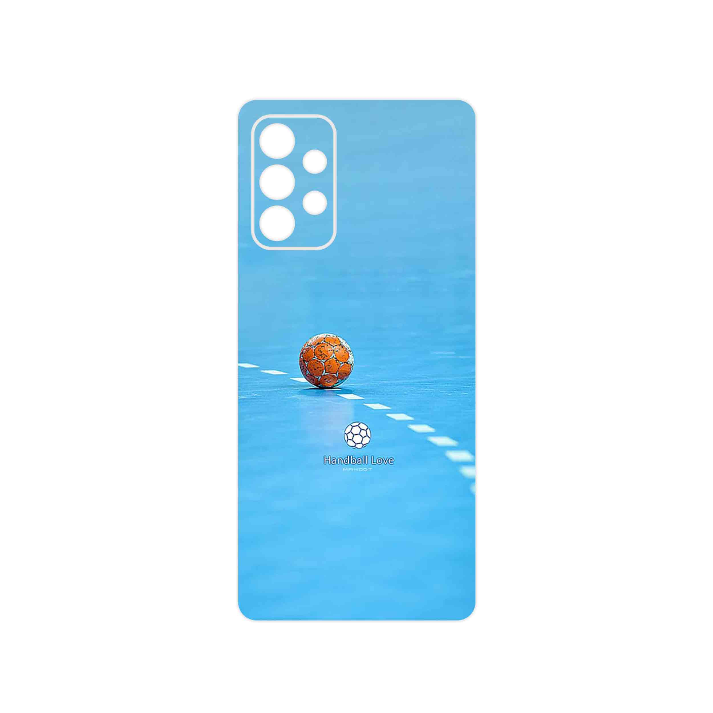 برچسب پوششی ماهوت مدل Handball مناسب برای گوشی موبایل سامسونگ Galaxy A72