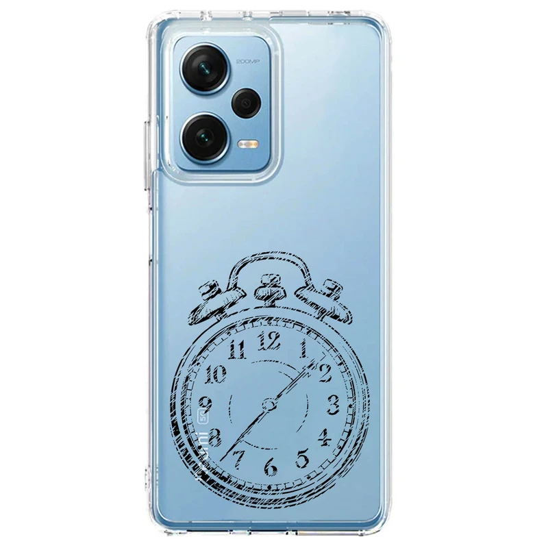 کاور مگافون طرح ساعت مدل C64-B مناسب برای گوشی موبایل شیائومی Poco X5 Pro