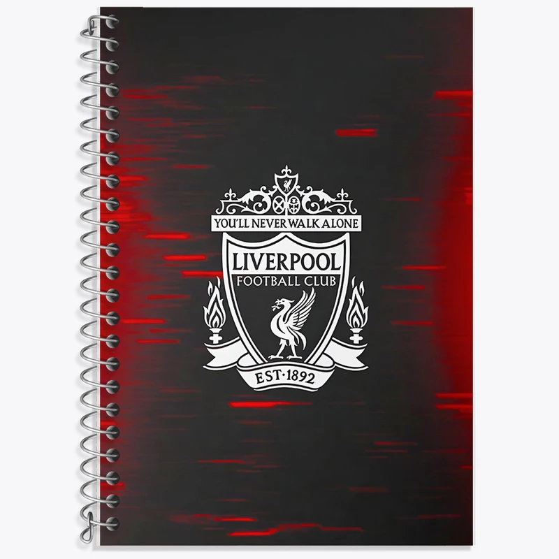 دفتر لغت 50 برگ خندالو طرح لیورپول (Liverpool) کد F6901