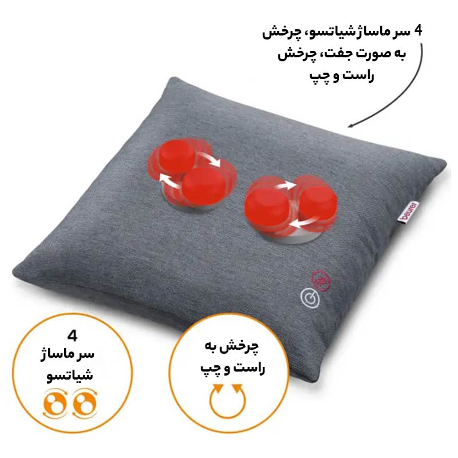 ماساژور برقی بیورر مدل MG135 -  - 5