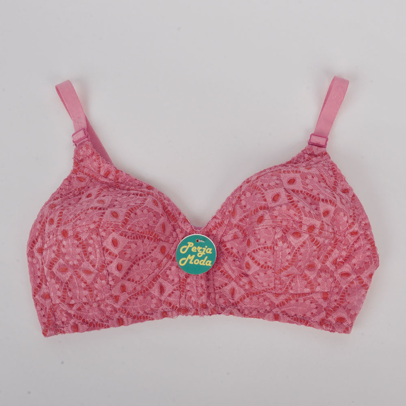 سوتین زنانه پرجامدا مدل 340019327 رنگ کالباسی