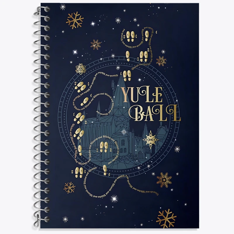 دفتر زبان 50 برگ خندالو مدل سه خط طرح هری پاتر (Harry Potter) کد N4906