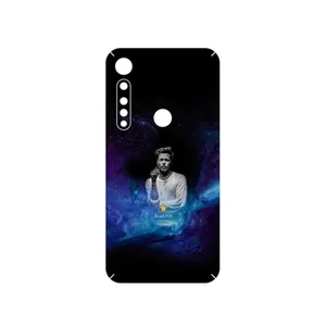 MAHOOT Brad Pitt Cover Sticker for Motorola One Vision Plus