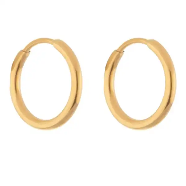 گوشواره طلا 18 عیار زنانه دوست خوب مدل dk458