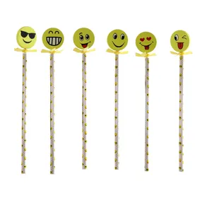 مداد مشکی طرح عروسکی کد 1112 بسته 6 عددی