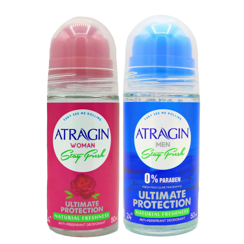 رول ضد تعریق عطرآگین مدل آلتیمیت پروتکشن حجم 50 میلی لیتر مجموعه 2 عددی رول ضد تعریق عطرآگین مدل آلتیمیت پروتکشن حجم 50 میلی لیتر مجموعه 2 عددی