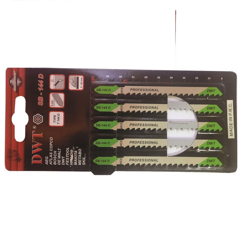 تیغه اره عمودبر دی دبلیو تی مدل d1 بسته 5 عددی