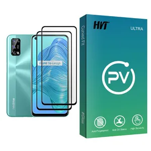 HVT PV Glass MIX002 Screen Protector For Realme V5 5G Pack Of 2