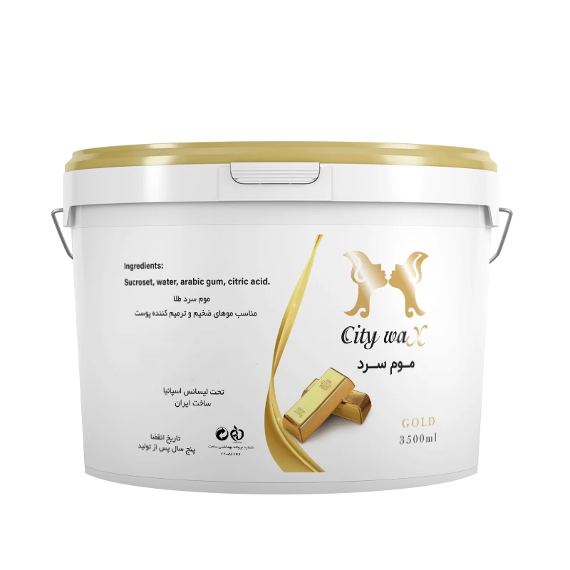 موم موبر سیتی وکس مدل طلا حجم 3500 میلی لیتر