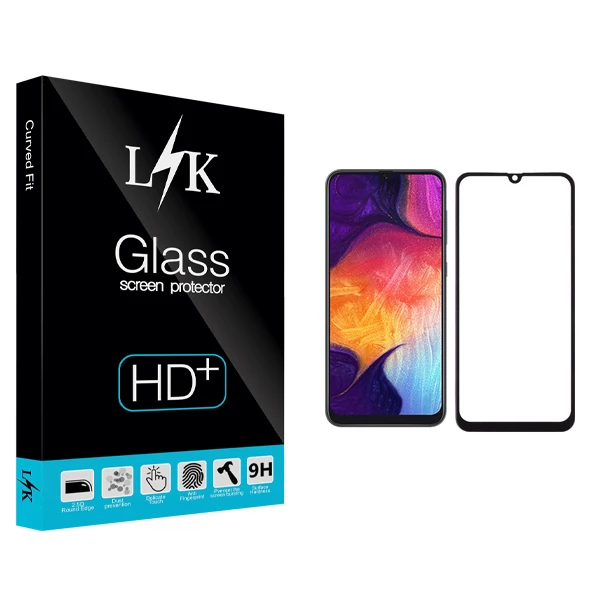 محافظ صفحه نمایش ال کی مدل +HD مناسب برای گوشی موبایل سامسونگ Galaxy A50