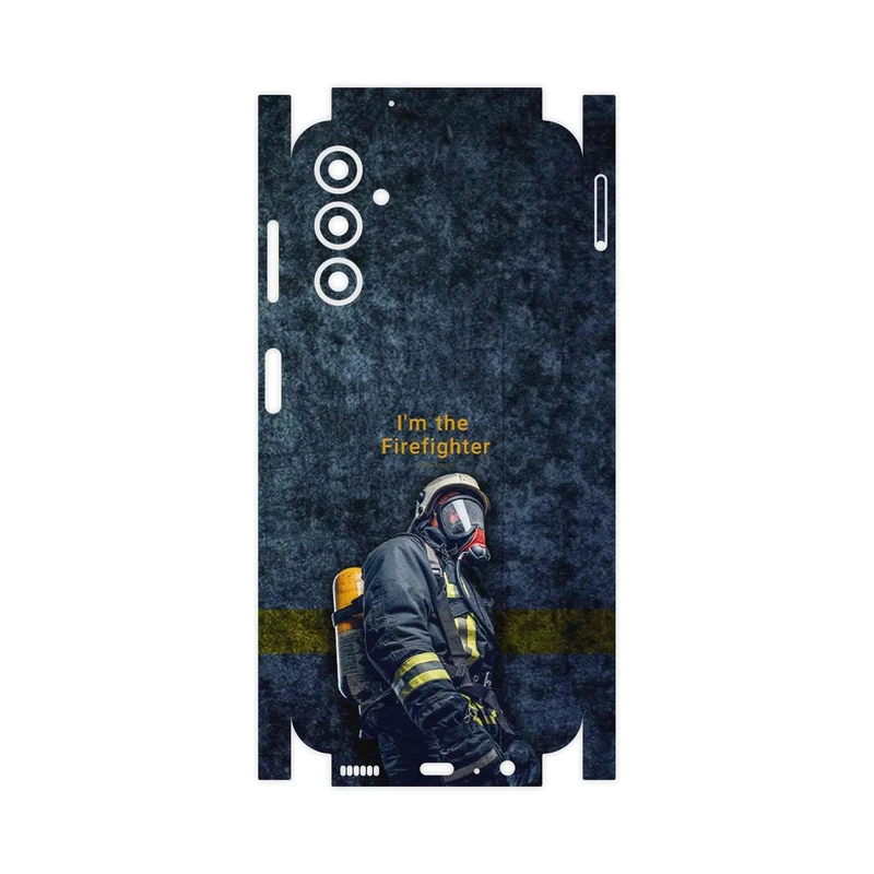 برچسب پوششی ماهوت مدل Firefighter-FullSkin مناسب برای گوشی موبایل سامسونگ Galaxy A14