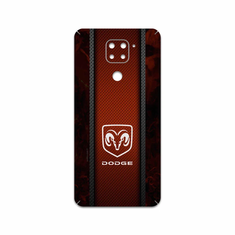 برچسب پوششی ماهوت مدل Dodge مناسب برای گوشی موبایل شیائومی Redmi Note 9