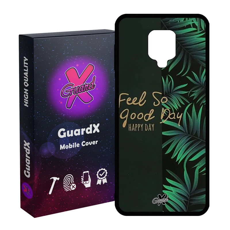 کاور گارد ایکس طرح حس خوب مدل Glass10393 مناسب برای گوشی موبایل شیائومی Redmi Note 9S / Note 9 Pro / Note 9 Pro Max
