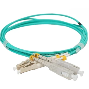 پچ کورد فیبر نوری مدل SC-LC-DX-OM3 2mm