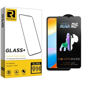 Randika RK Running Max Screen Protector For Xiaomi Redmi 10C / Redmi 12C / Poco C40 / Redmi A3