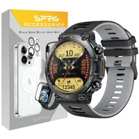 بند اسپریگ مدل Hike مناسب برای ساعت هوشمند هپی تاچ K59 / K59 Pro