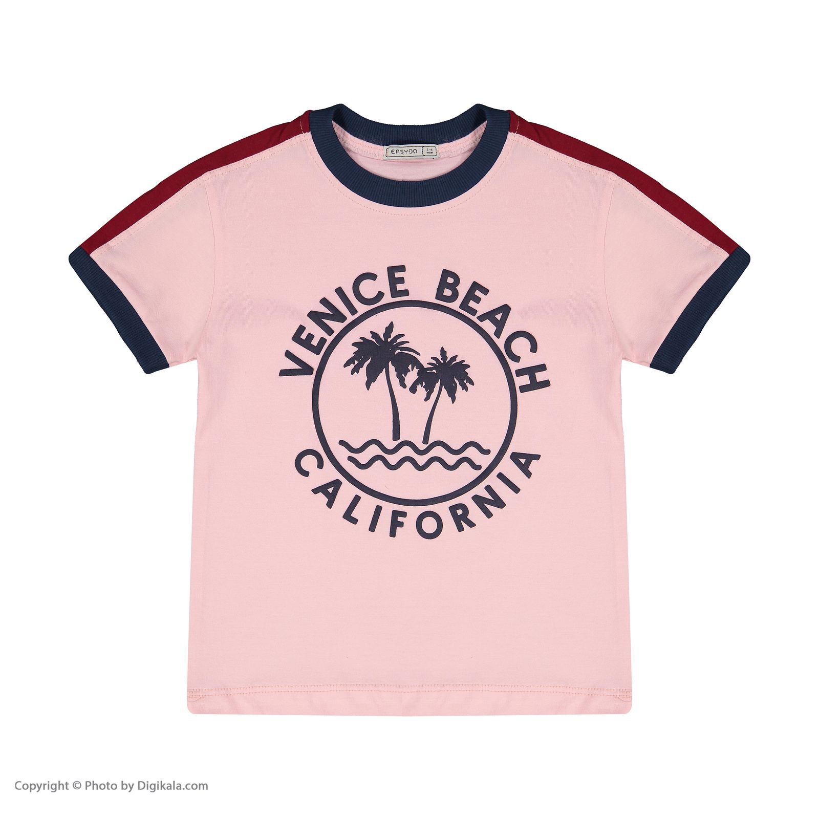 تی شرت آستین کوتاه بچگانه ایزی دو مدل 2181294-84 - - 2