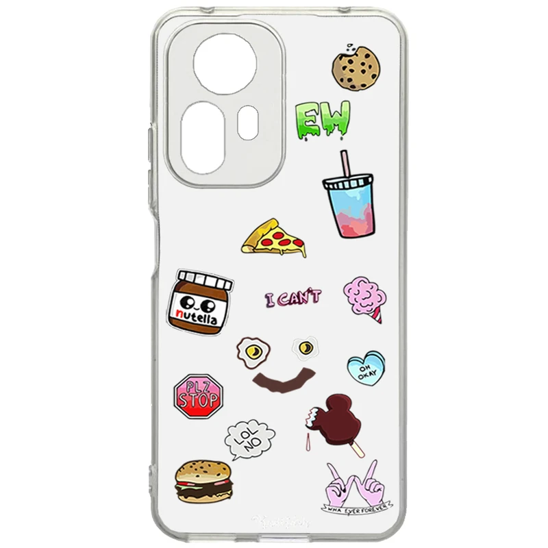 کاور طرح Yummy مناسب برای گوشی موبایل شیائومی Note 12s