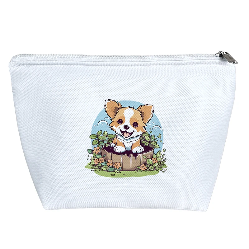 کیف لوازم آرایش دخترانه خندالو مدل سگ کد 3524