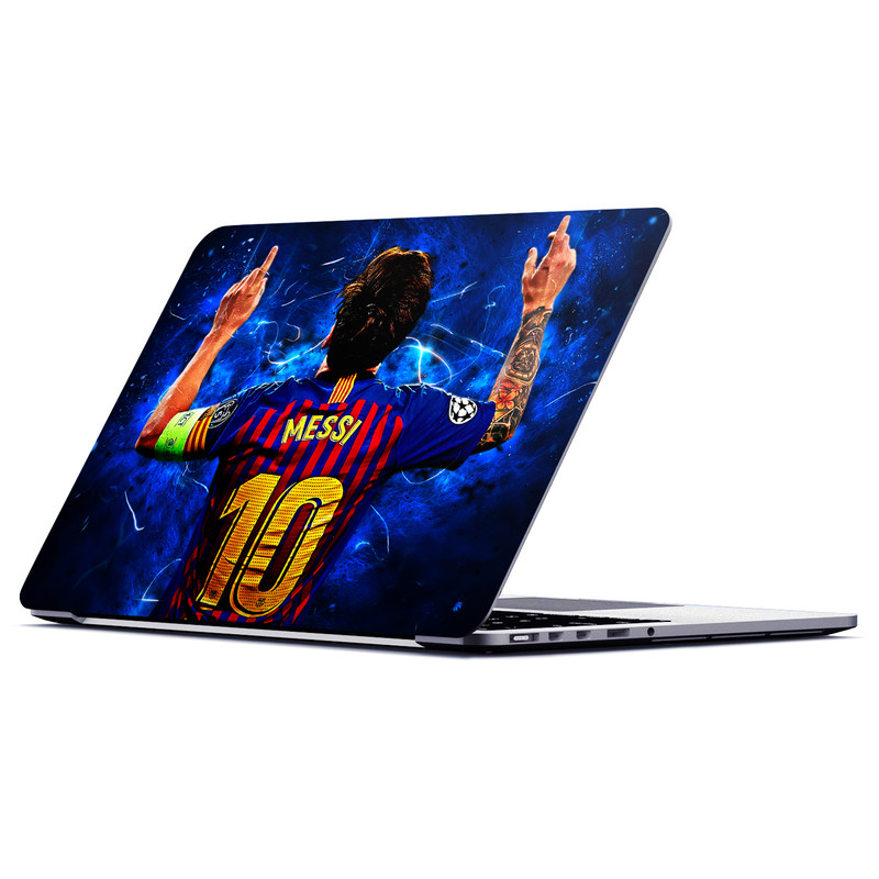 استیکر لپ تاپ ماسا دیزاین طرح مسی.messi مدل MASAV0246 مناسب برای لپ تاپ 15.6 اینچ