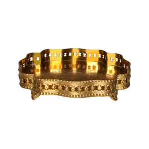سینی برنجی مدل R-99570