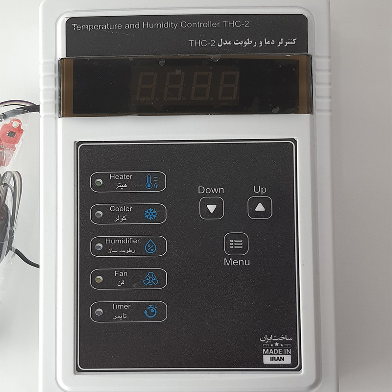 کنترلر دما و رطوبت هوشمند مدل THC-2 کنترلر دما و رطوبت هوشمند مدل THC-2