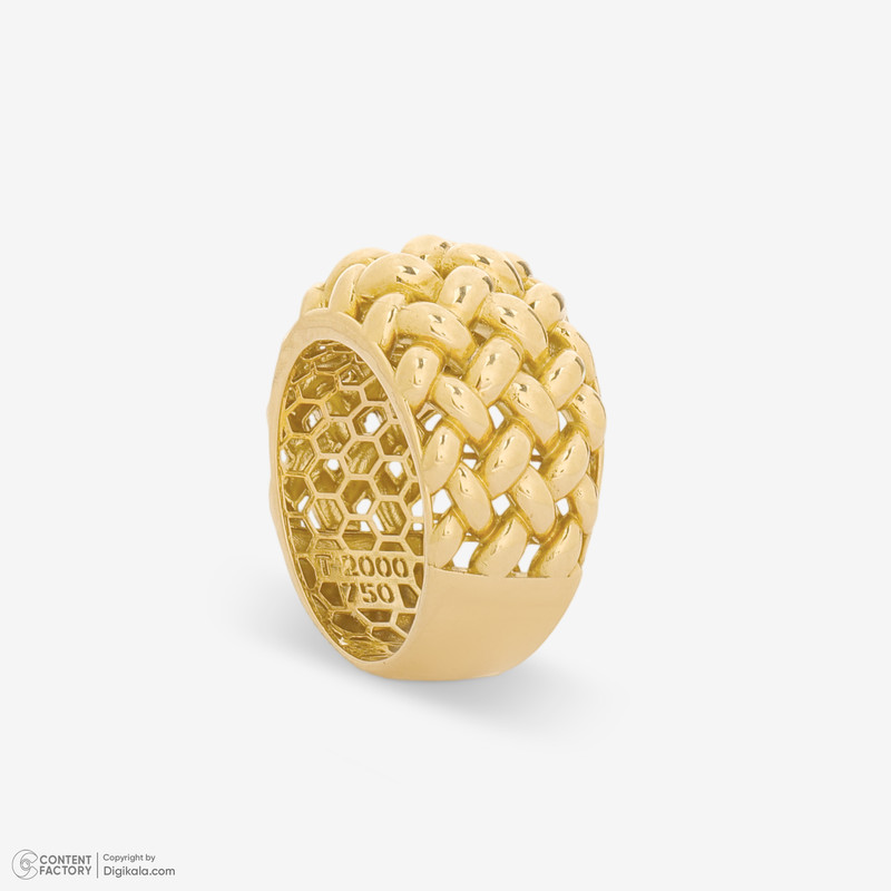 انگشتر طلا 18 عیار زنانه وی گالری مدل MK455 - 3