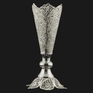 گلدان ملیله کاری مدل موشکی کد 03