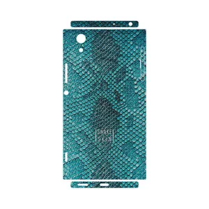 MAHOOT Blue Snake Skin-FullSkin Cover Sticker for Sony Xperia XA1