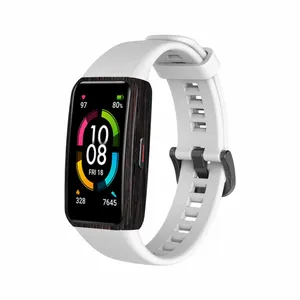 MAHOOT Burned-Wood Cover Sticker for Huawei band 6 Smartwatch