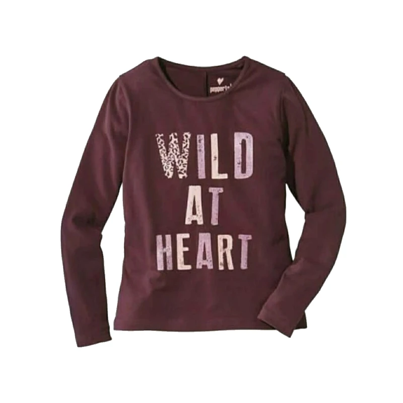 تیشرت استین بلند دخترانه پیپرتس کد 550