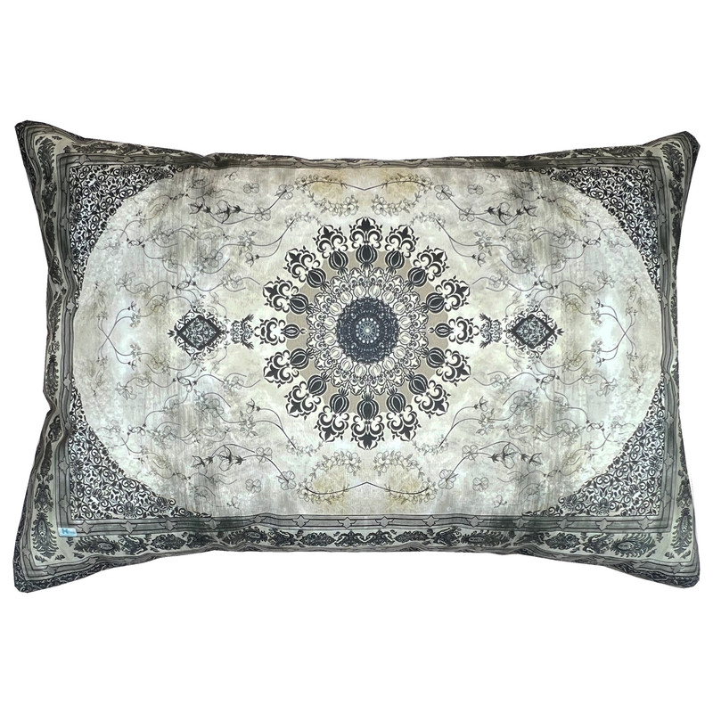 رو بالشی مدل مخمل کتیبه ای کد ROB-0041 سایز 45*65 سانتی متر