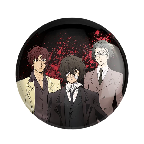 مگنت خندالو طرح آنگو و دازای و اودساکو انیمه سگ های ولگرد بانگو کد 11791