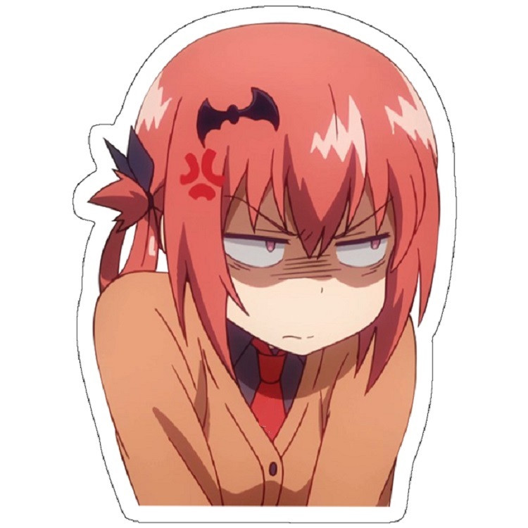 استیکر مدل Anime girl Satanachia