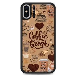 AKAM AMC-WAXSM-COFFEE-18 Cover For Apple iPhone Xs Max