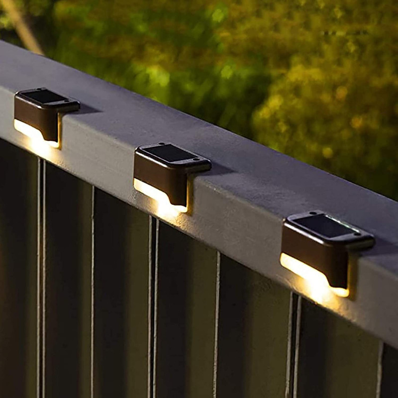 چراغ پارکی خورشیدی مدل Solar Deck بسته 4 عددی