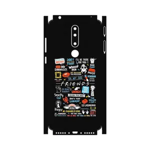 MAHOOT Friends 2-FullSkin Cover Sticker for Nokia 3.1 Plus